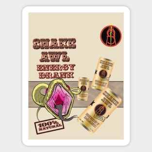 Snake Awl Energy Drank Magnet